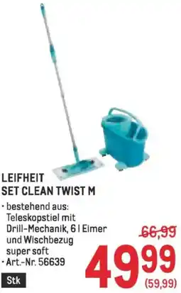Metro Leifheit set clean twist Angebot