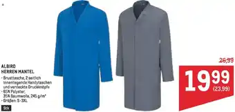 Metro Albiro herren mantel Angebot