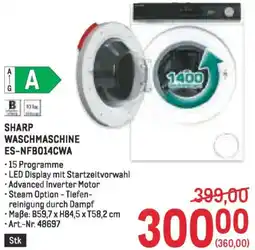 Metro Sharp waschmaschine Angebot