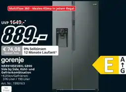 Media Markt gorenje Kühl- und Gefrierkombination Angebot