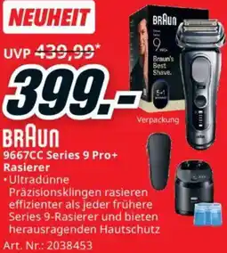 Media Markt BRAUN Series 9 Pro+ Rasierer Angebot