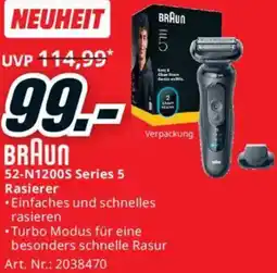 Media Markt BRAUN Series 5 Rasierer Angebot