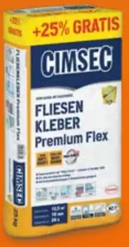 OBI Cimsec Fliesenkleber Premium Flex Angebot