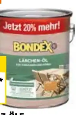 OBI Bondex Lärchen-Öl Angebot