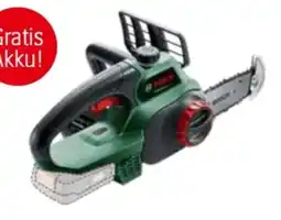 OBI Bosch Akku Teleskop-Kettensäge UniversalChain Pole 18 Angebot