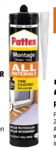OBI Pattex Montagekleber All Materials Angebot