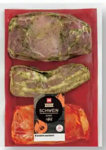 MPreis M-BBQ Grilltrio mariniert Angebot