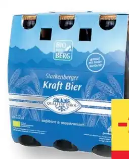 MPreis Bio vom Berg Tiroler Kraft Bier Angebot