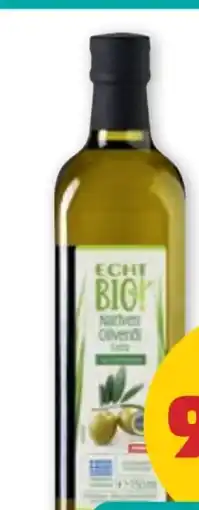 PENNY Echt Bio Natives Olivenöl Extra Angebot