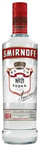 Transgourmet Smirnoff Vodka No. 21 Angebot