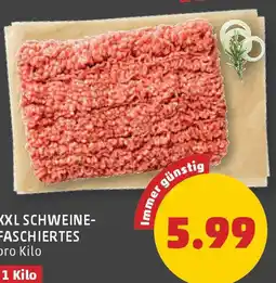 PENNY Xxl schweine- faschiertes Angebot