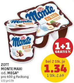 PENNY Zott monte maxi Angebot