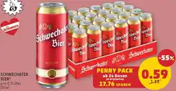 PENNY Schwechate Bier Angebot