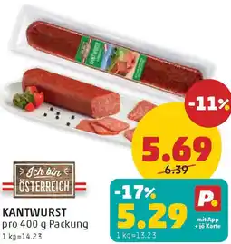 PENNY Kantwurst Angebot