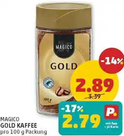 PENNY Magico gold kaffee Angebot