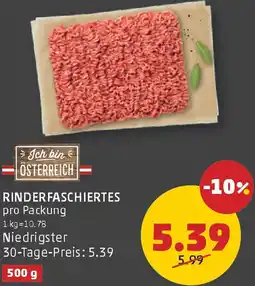PENNY Rinder faschiertes Angebot