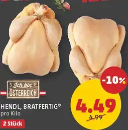 PENNY HENDL, BRATFERTIG Angebot