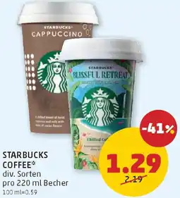PENNY Starbucks coffee Angebot