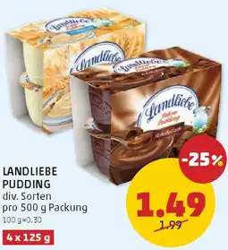 PENNY Landliebe pudding div. sorten Angebot