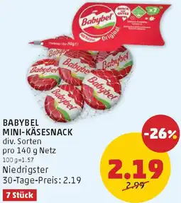 PENNY Babybel mini-käsesnack Angebot