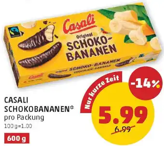 PENNY Casali schokobananen Angebot