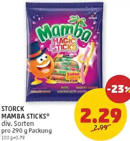 PENNY Storck mamba sticks Angebot