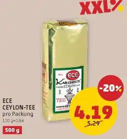PENNY Ece ceylon-tee Angebot