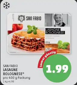 PENNY San fabio lasagne bolognese Angebot