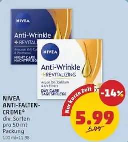 PENNY Nivea anti falten creme Angebot