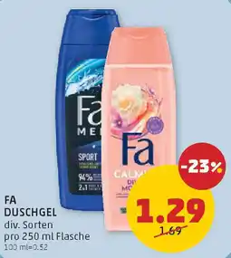 PENNY Fa duschgel Angebot