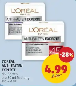 PENNY L'oréal anti-falten experte Angebot