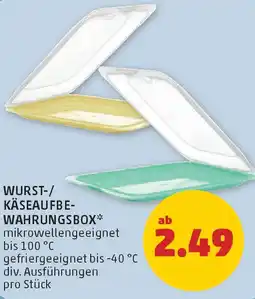 PENNY Wurst-/ käseaufbe- wahrungsbox Angebot