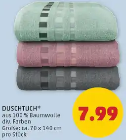 PENNY Duschtuch Angebot