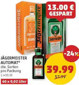PENNY Jägermeister automat Angebot