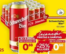 Billa Schwechater Bier Angebot