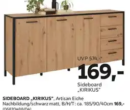 Mömax Sideboard Kirikus in Eichefarben Angebot