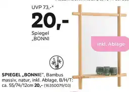 Mömax Spiegel Bonnie Naturfarben Angebot