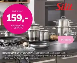 Mömax Kochtopfset Toskana aus Edelstahl Angebot