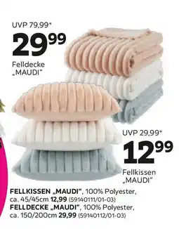 Mömax Fellkissen Maudi Naturfarben Angebot