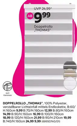 Mömax Doppelrollo Angebot