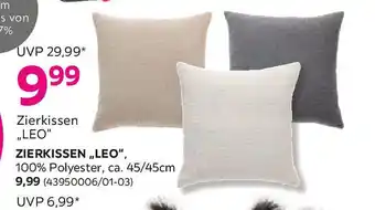 Mömax Zierkissen Poppy Naturfarben Angebot