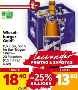 Billa Wieselburger Gold Angebot