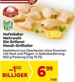 Billa Die Grillerei Hendl-Grillteller Angebot