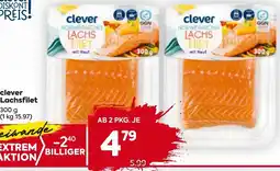 Billa clever Lachsfilet Angebot