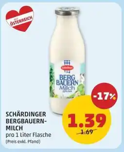 PENNY SCHÄRDINGER BERGBAUERN-MILCH Angebot