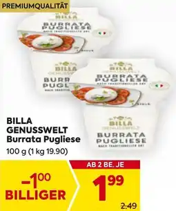 Billa Billa genusswelt burrata pugliese Angebot