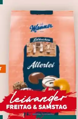 Billa Manner Lebkuchen Allerlei Angebot