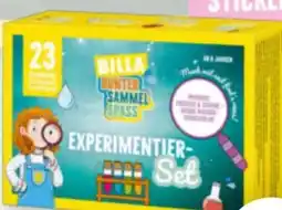 Billa Experimentier Set Angebot