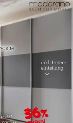 XXXLutz Moderano Schwebetürenschrank Angebot