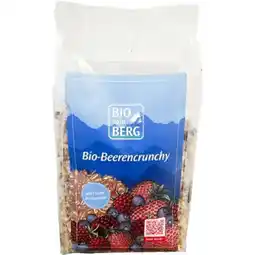 MPreis BIO vom BERG Crunchy Müsli verschiedene Sorten MPREIS Angebot